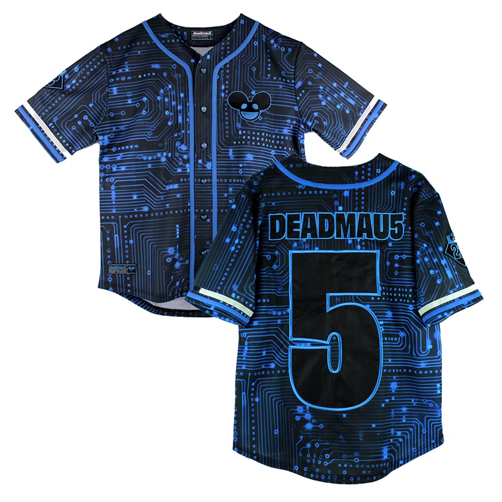 deadmau5 Blue/Black Jersey