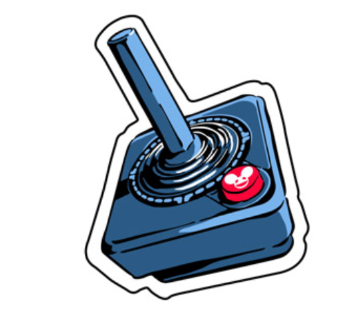 deadmau5 x Atari Joystick Sticker