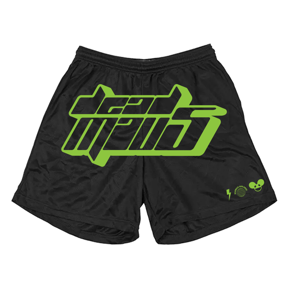 deadmau5 Green/Black Shorts