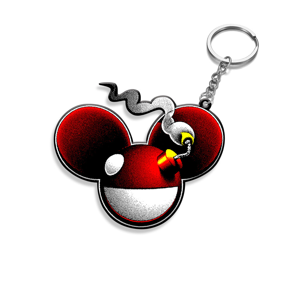 TNT Rubber Keychain