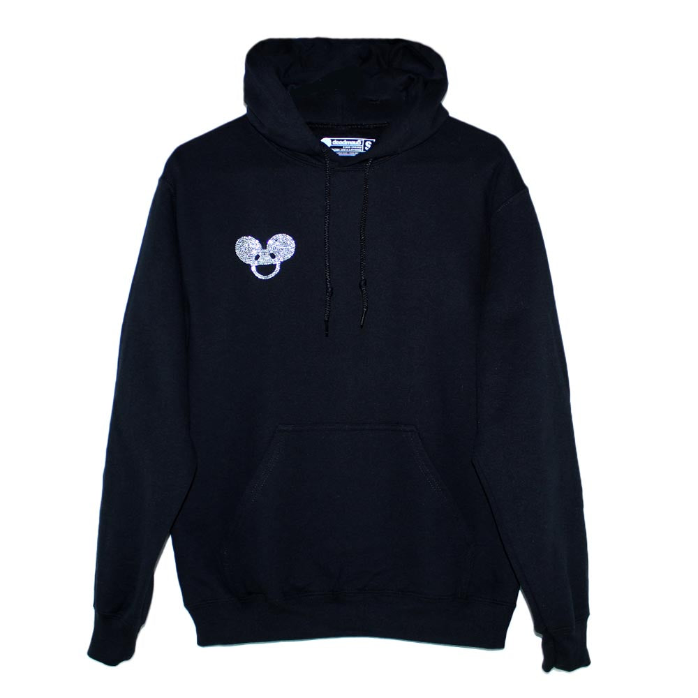 Black Bedazzled Hoodie