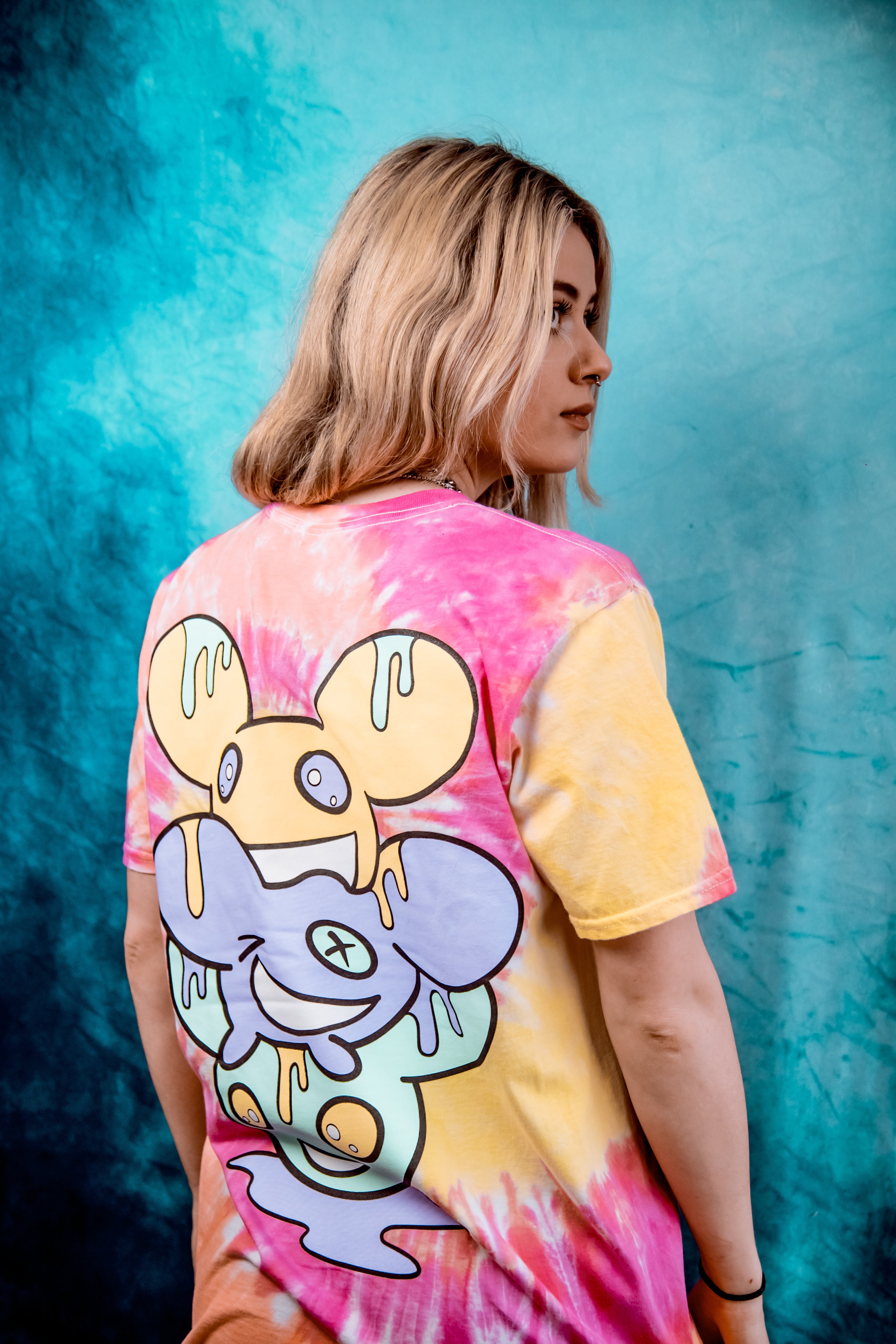 squishymau5 tie dye tee
