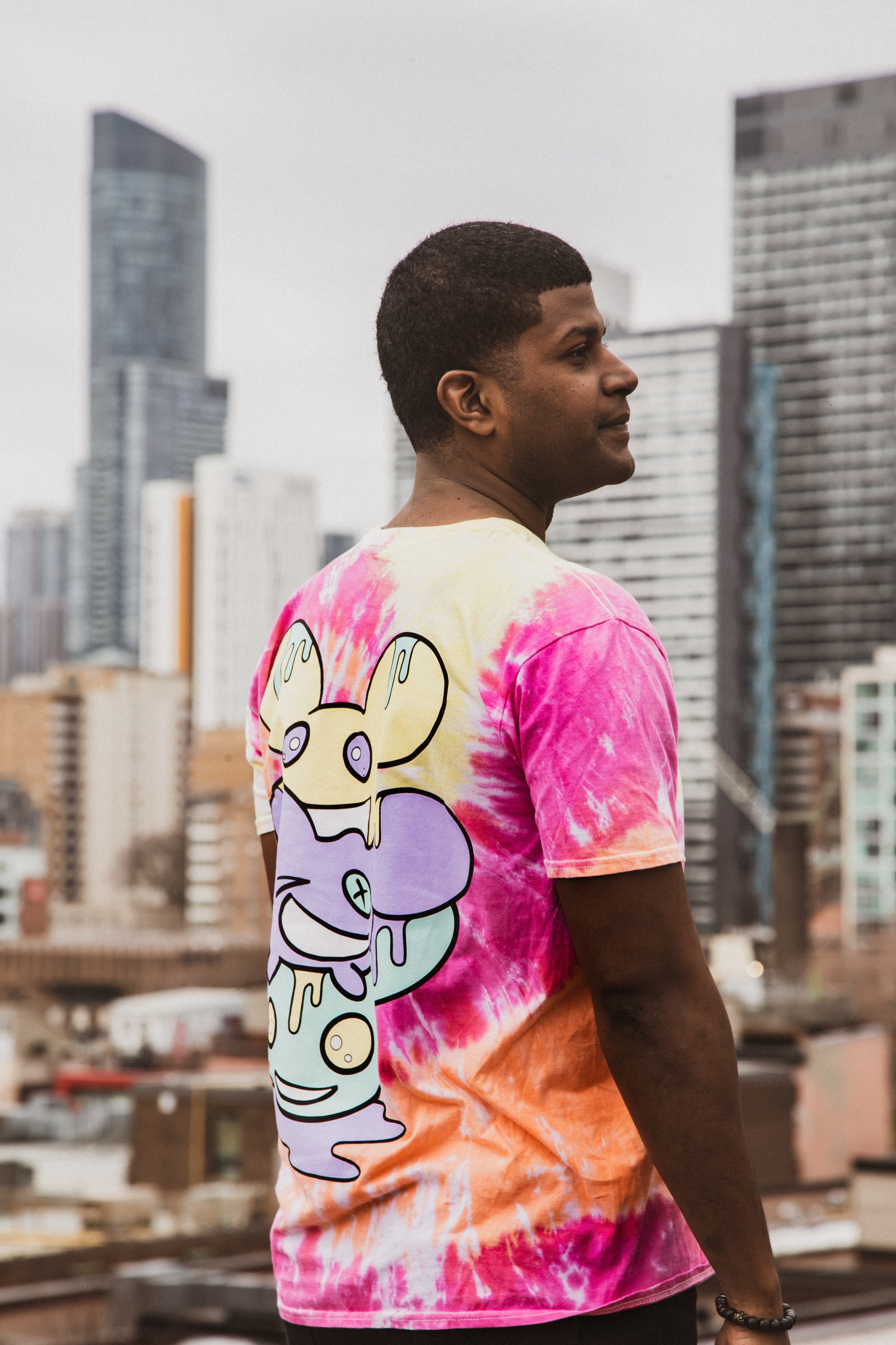 squishymau5 tie dye tee