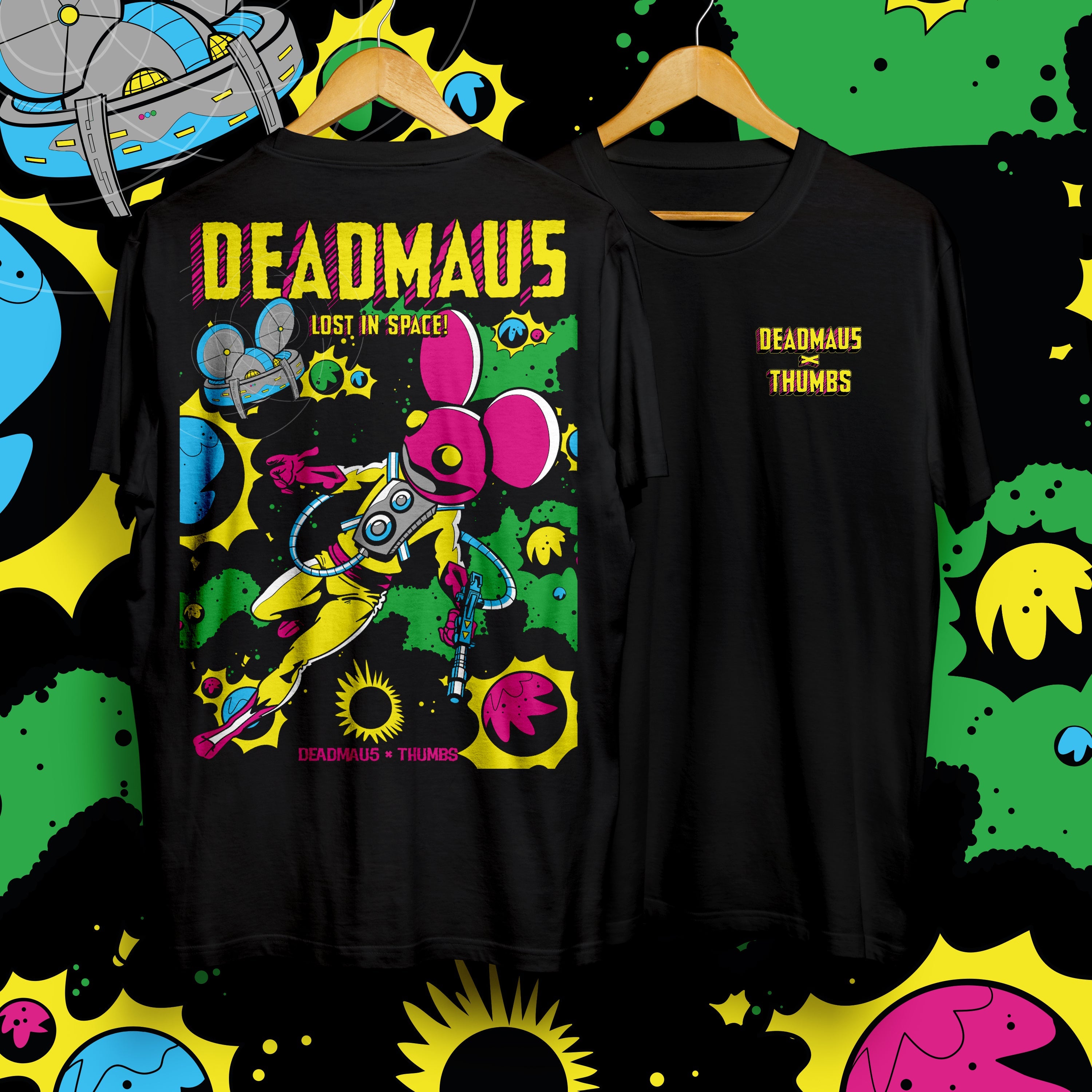 deadmau5 x Thumbs collab - unisex tee