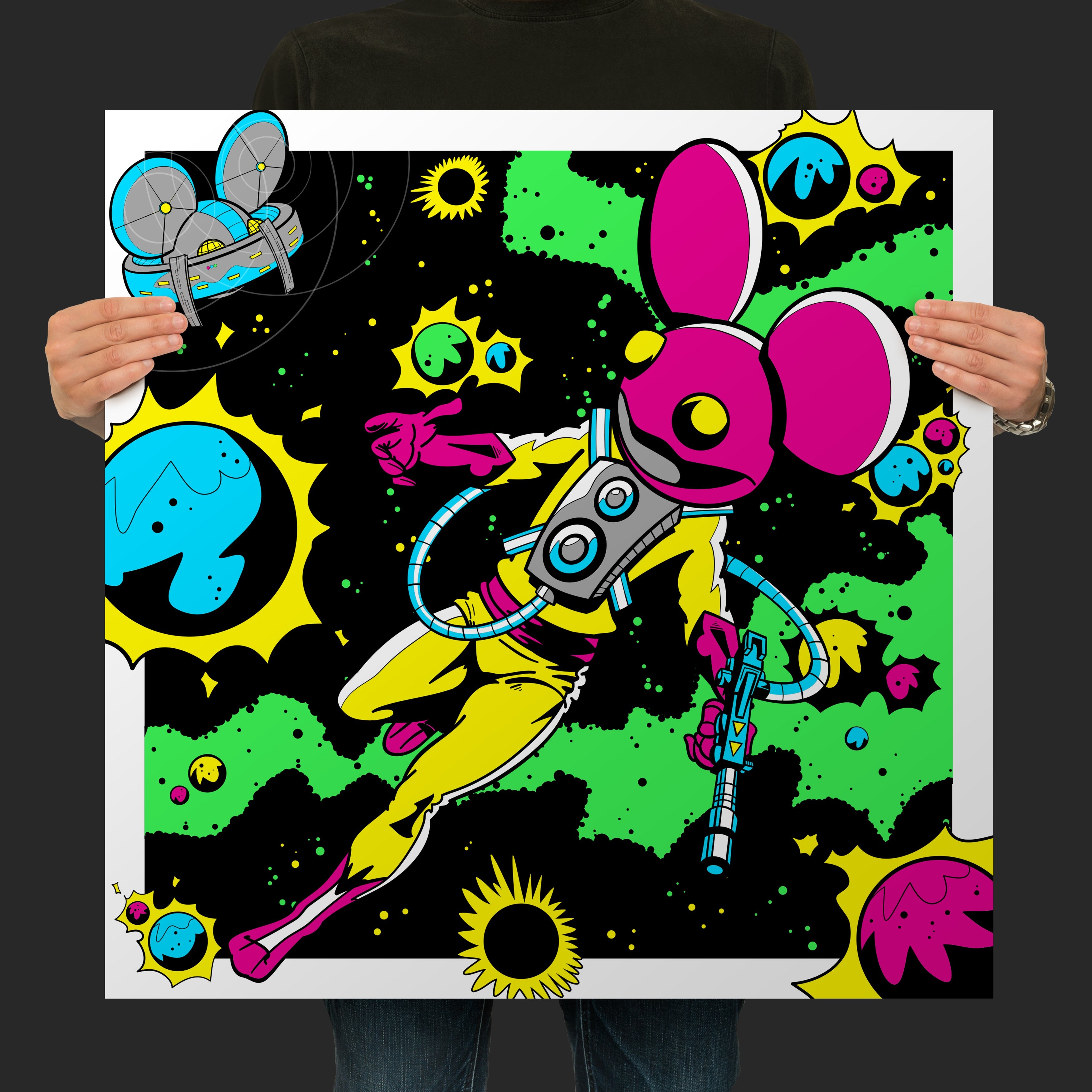 deadmau5 x Thumbs - fine art print