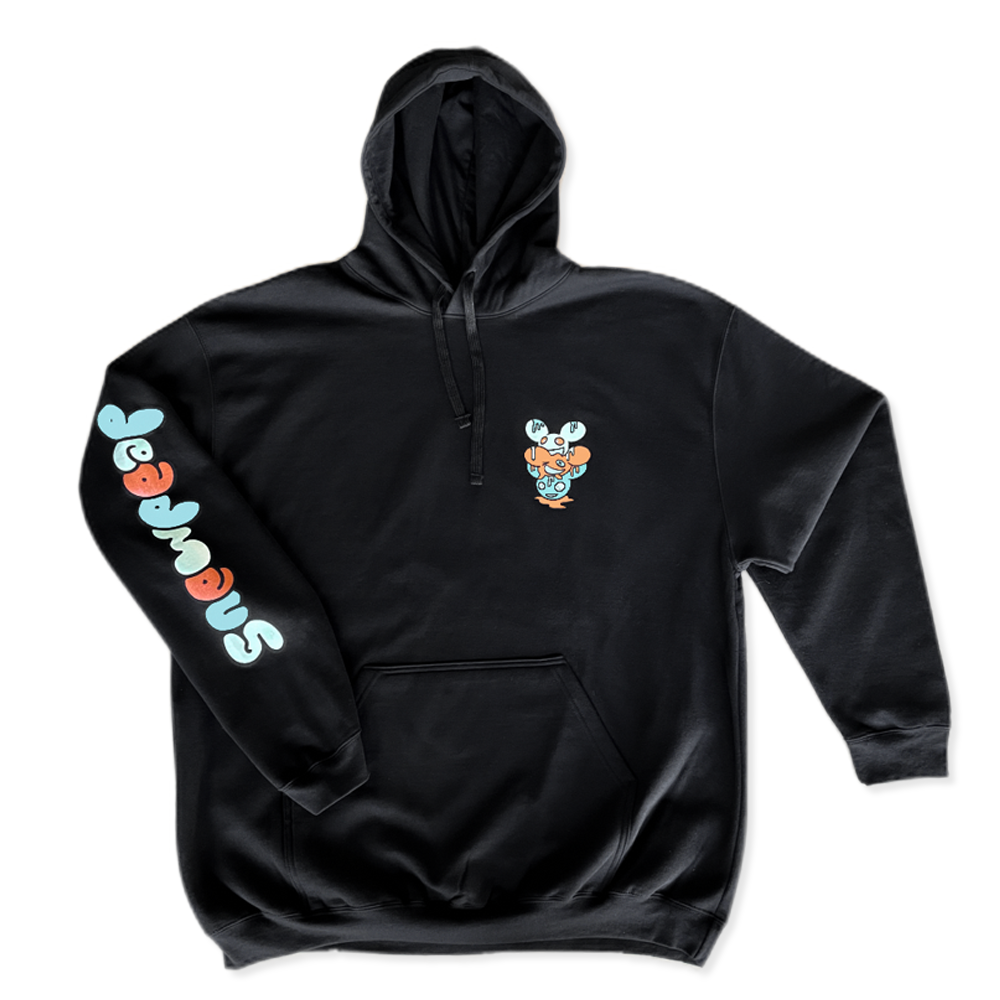 squishymau5 black pullover hoodie