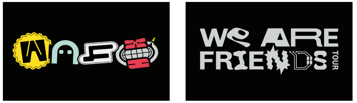 We Are Friends Double Sided Flag