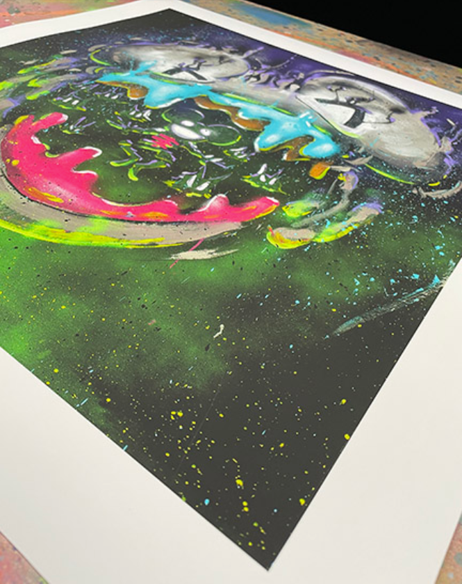 deadmau5 X David Garibaldi fine Art Print