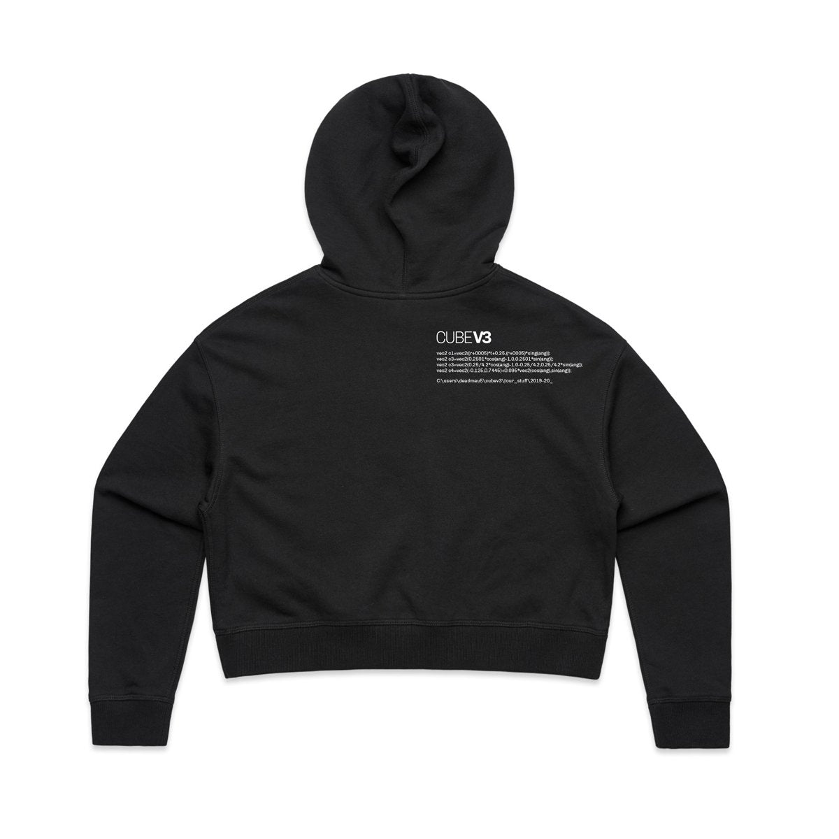 Cube V3 Crop Hoodie