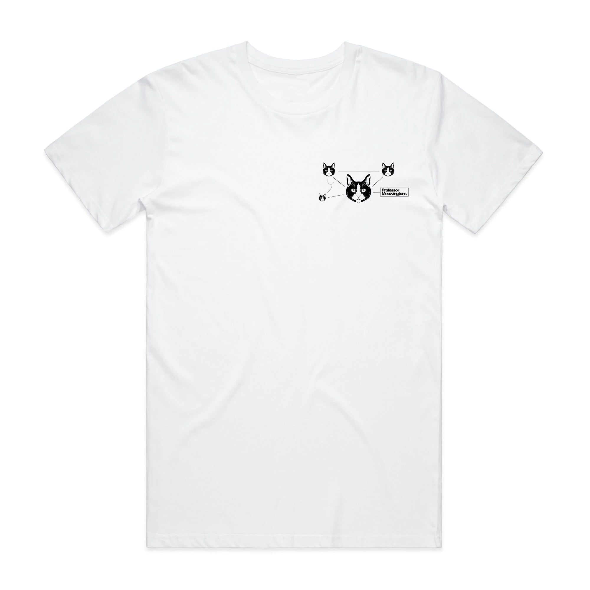 professor meowingtons - unisex tee