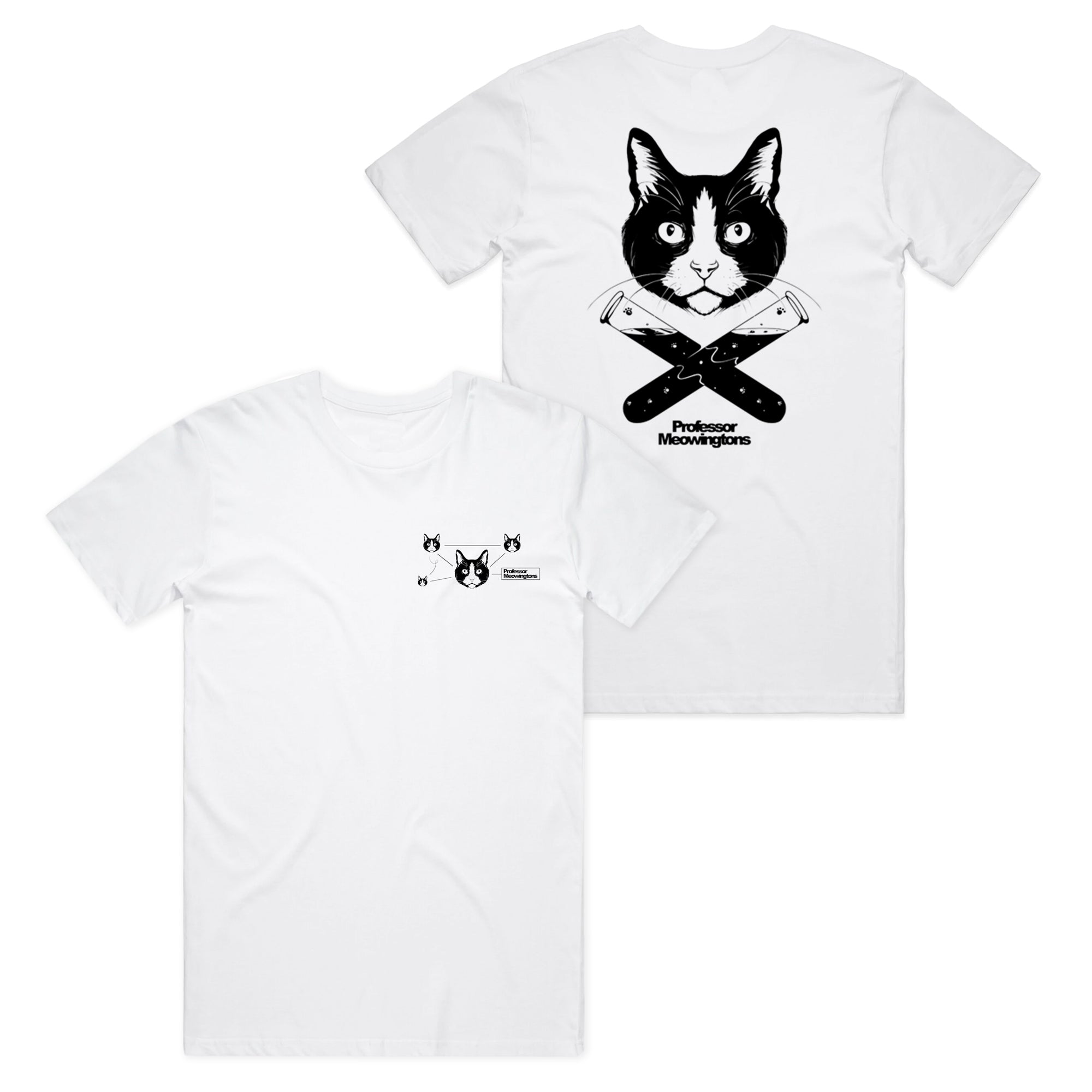 professor meowingtons - unisex tee