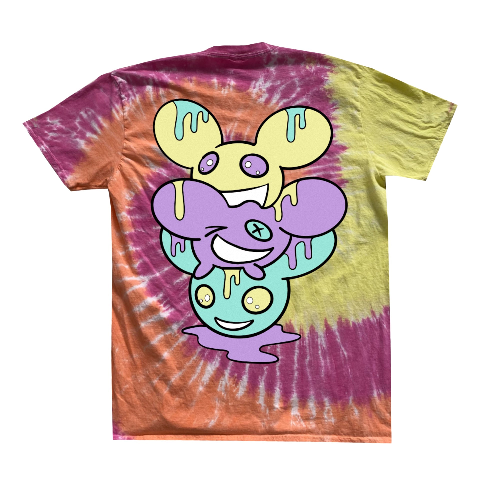 squishymau5 tie dye tee