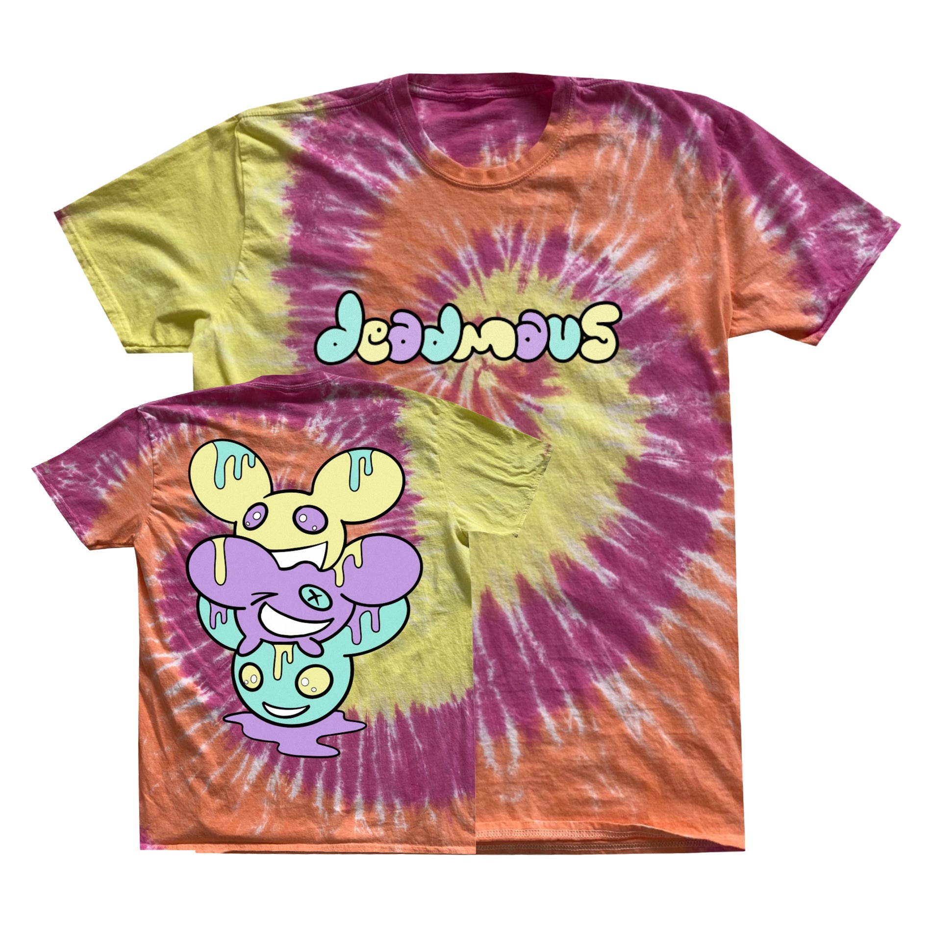 squishymau5 tie dye tee