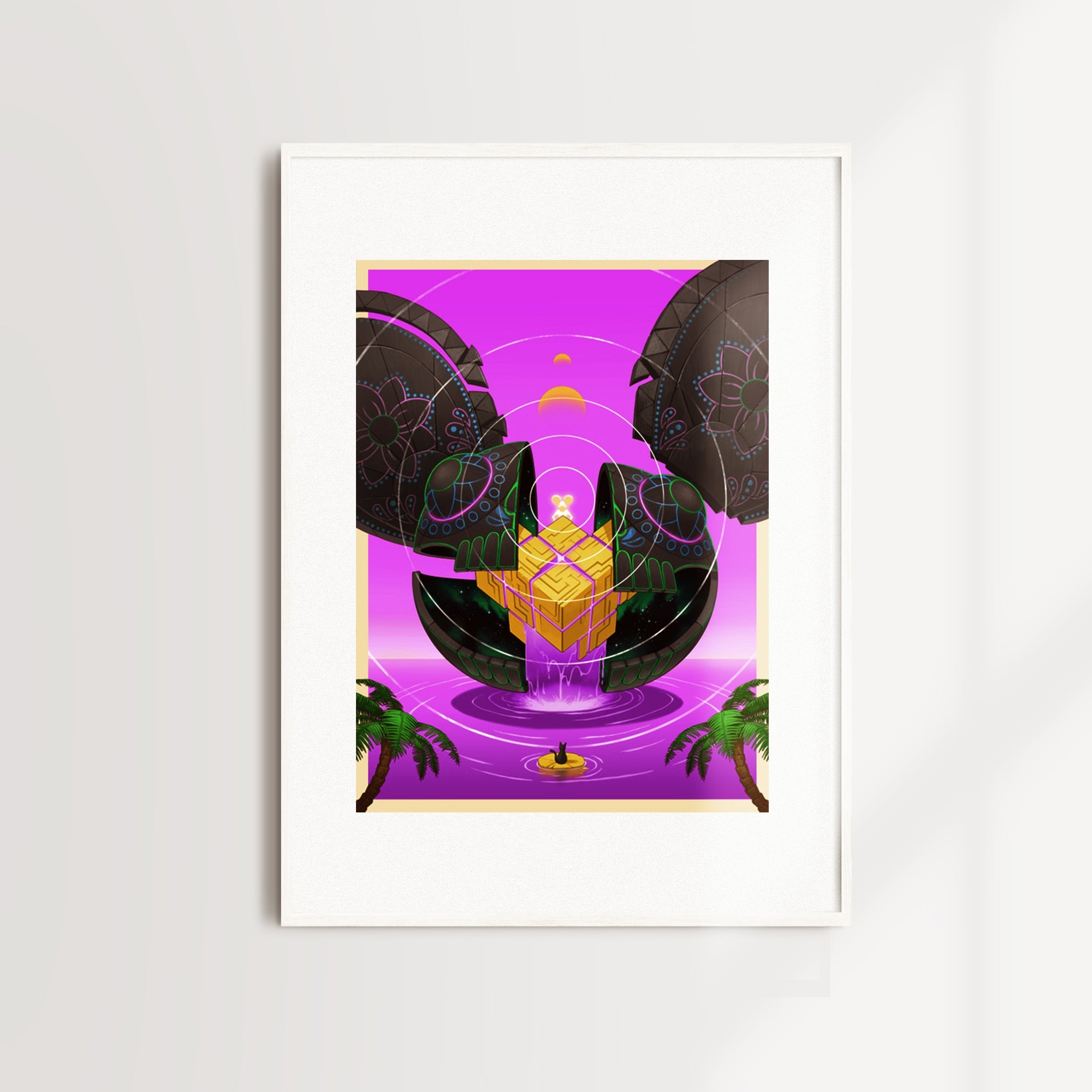 deadmau5 x Robbie Trevino fine art print