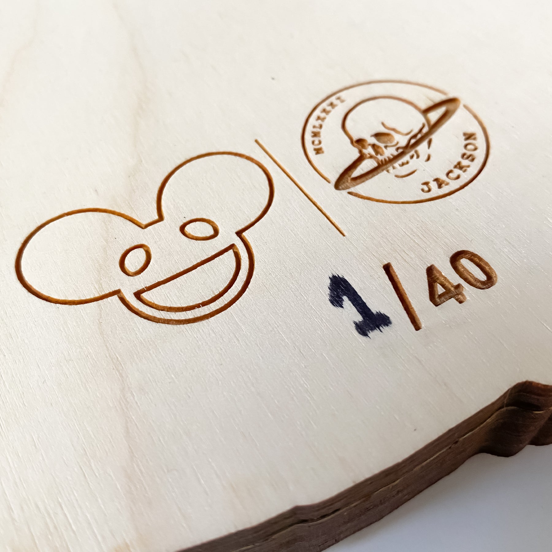 deadmau5 x Paul Jackson - limited edition wood art print