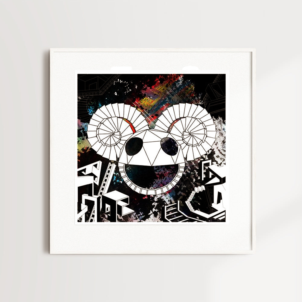 deadmau5 x Cobykatz - "In5initi (abstraction)" fine art print