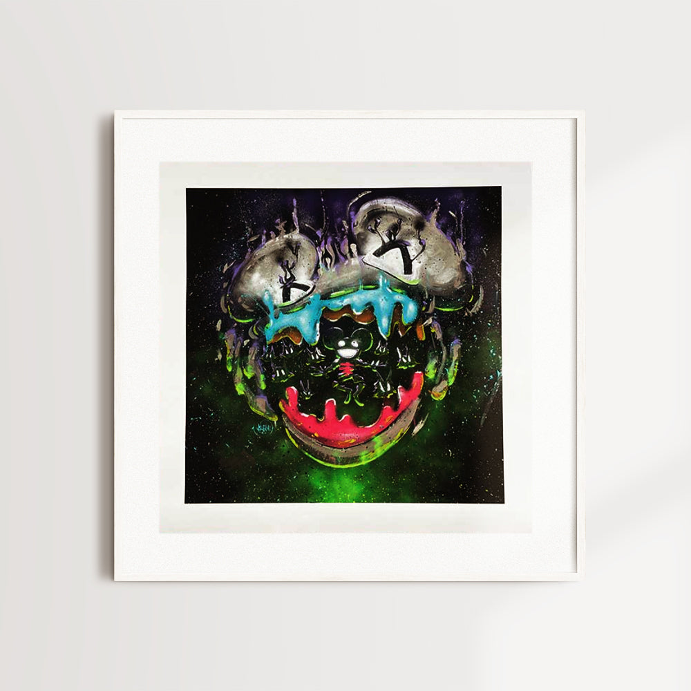 deadmau5 X David Garibaldi fine Art Print