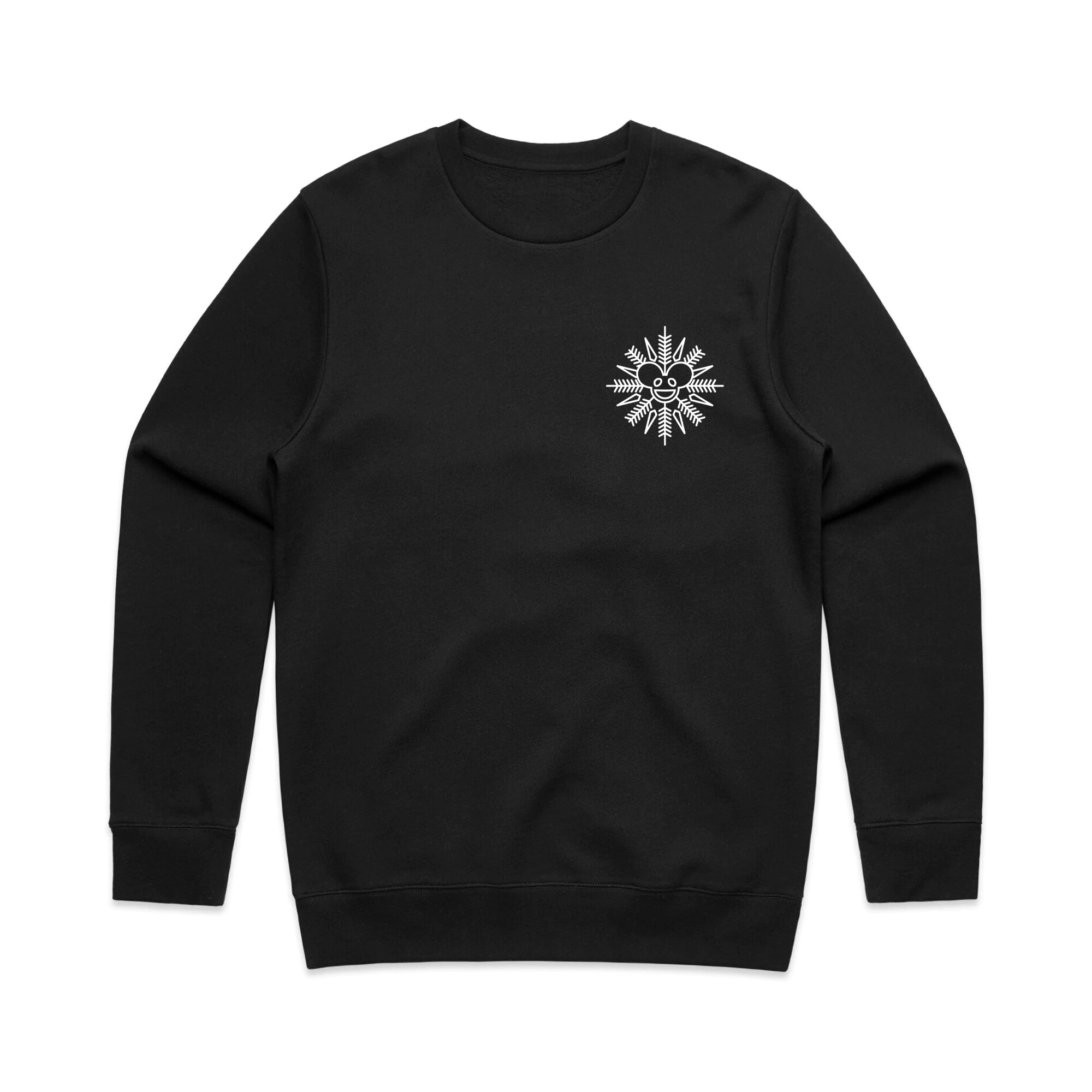 snowflake crewneck