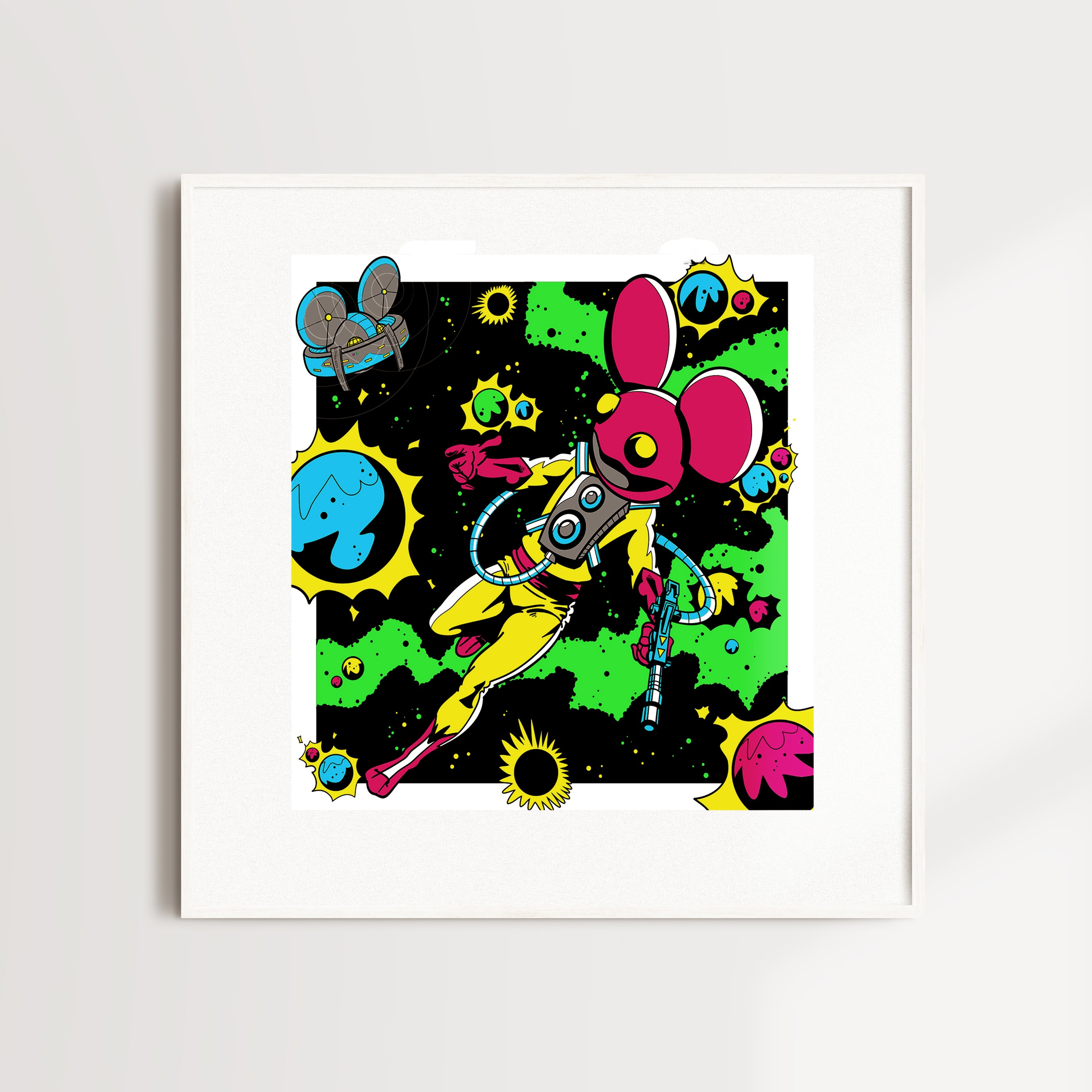 deadmau5 x Thumbs - fine art print