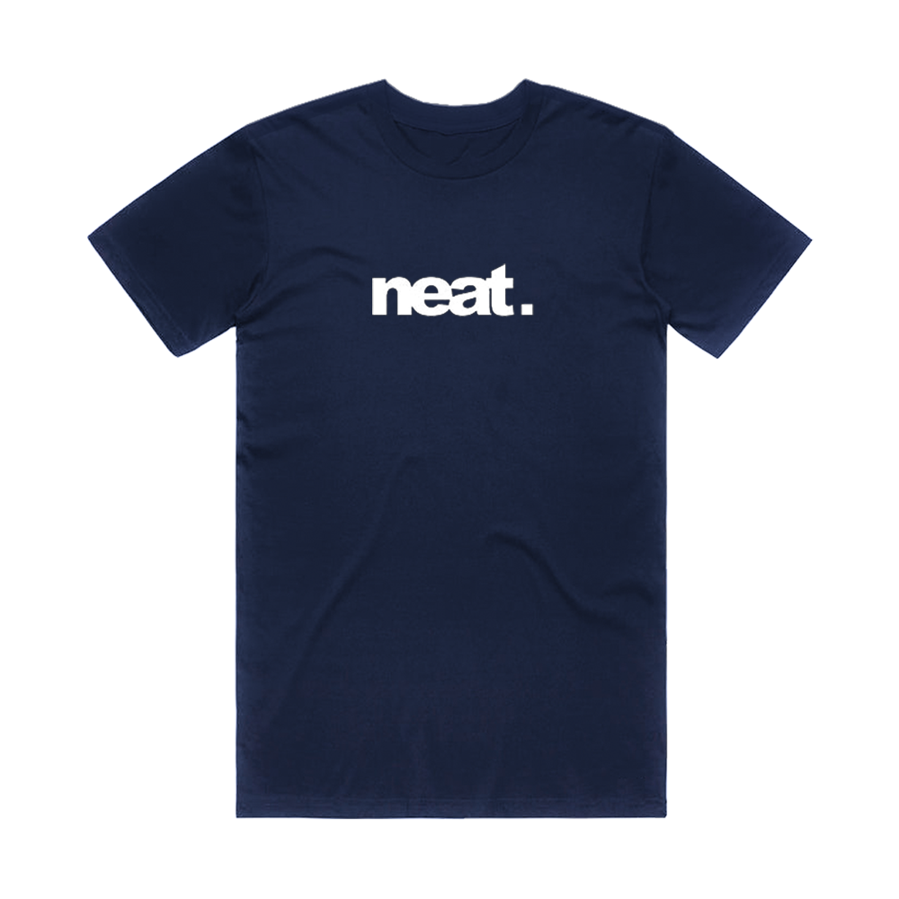 neat. tee - blue edition