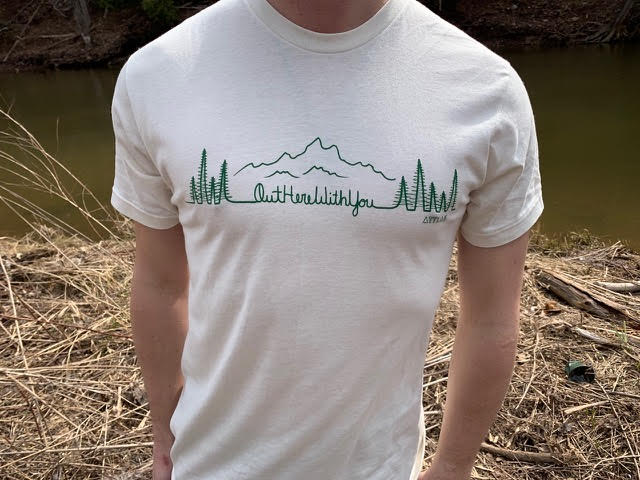 Attlas - out here with you tee