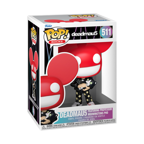 Funko POP! deadmau5 featuring Professor Meowingtons PhD