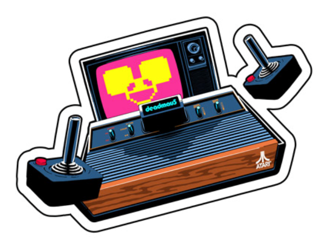 deadmau5 x Atari Console Sticker