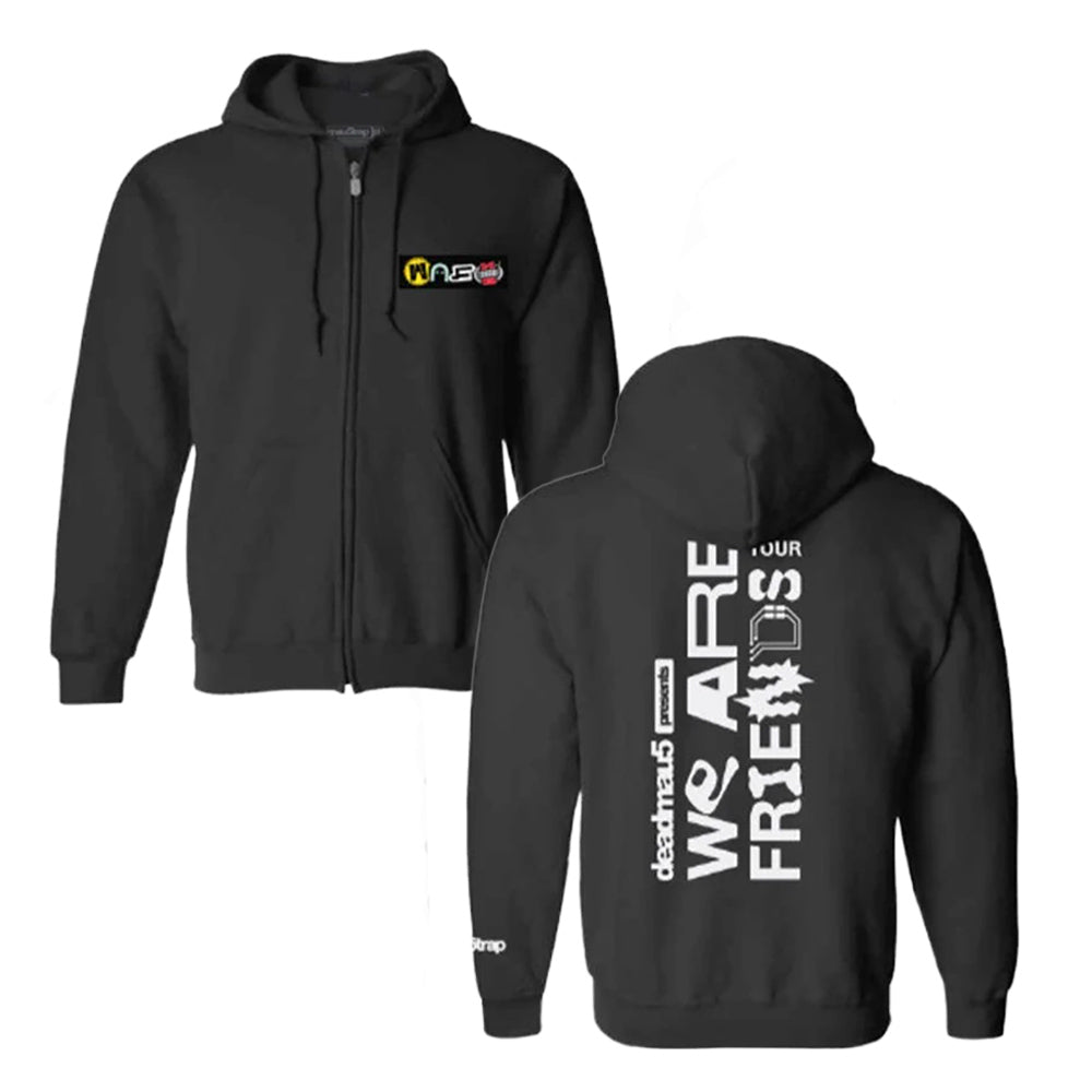 WE ARE FRIENDS ZIP HOODIE