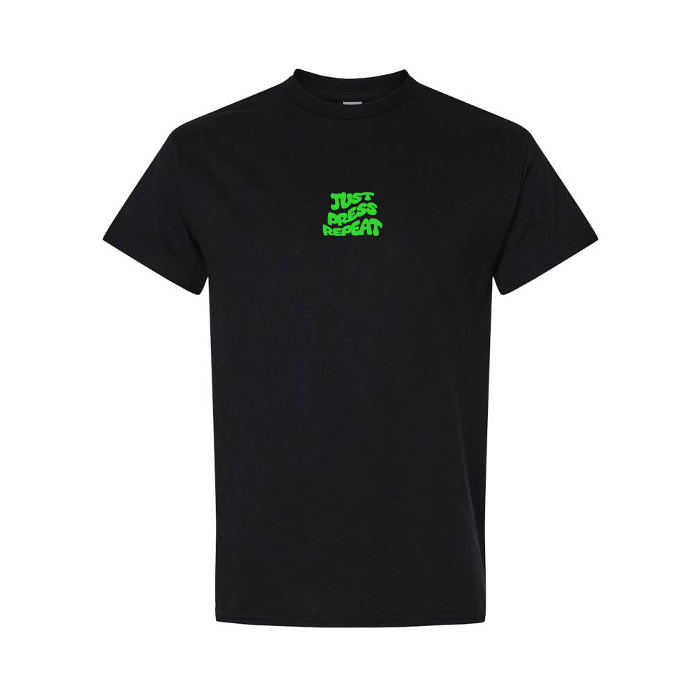 Sofi - Just Press Repeat T-Shirt (Black/Green)