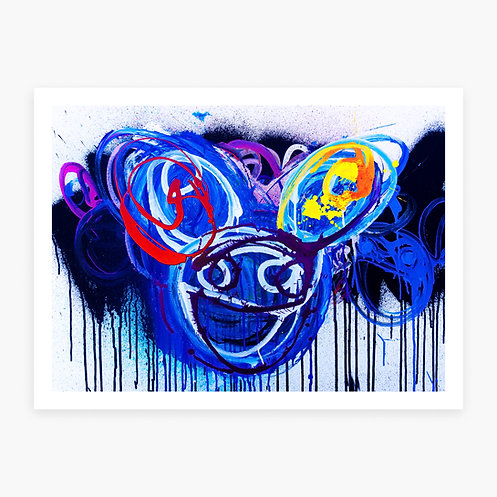 deadmau5 X Gregory Siff "polyphobic Friends" fine art print