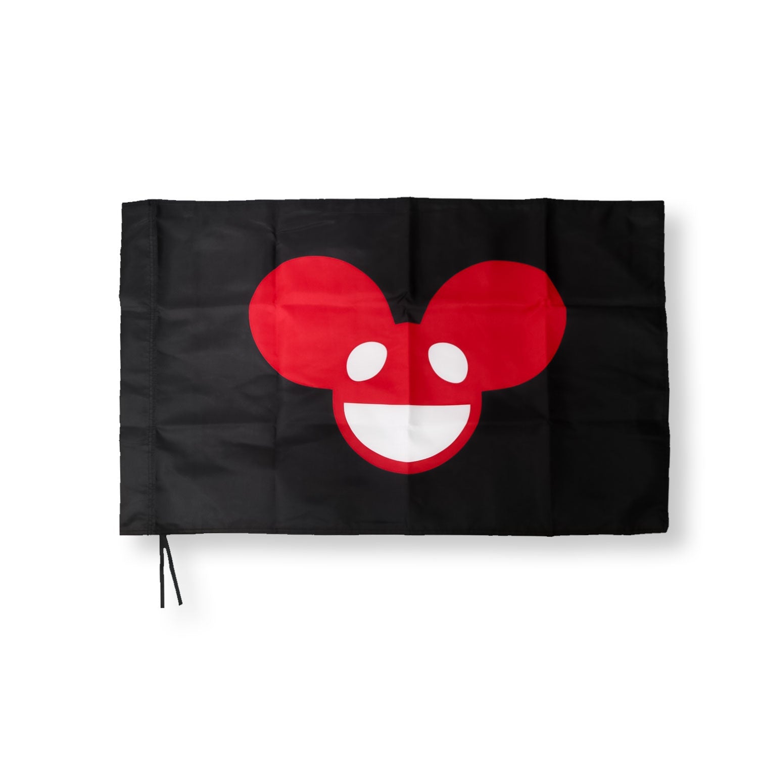 red logo double sided flag