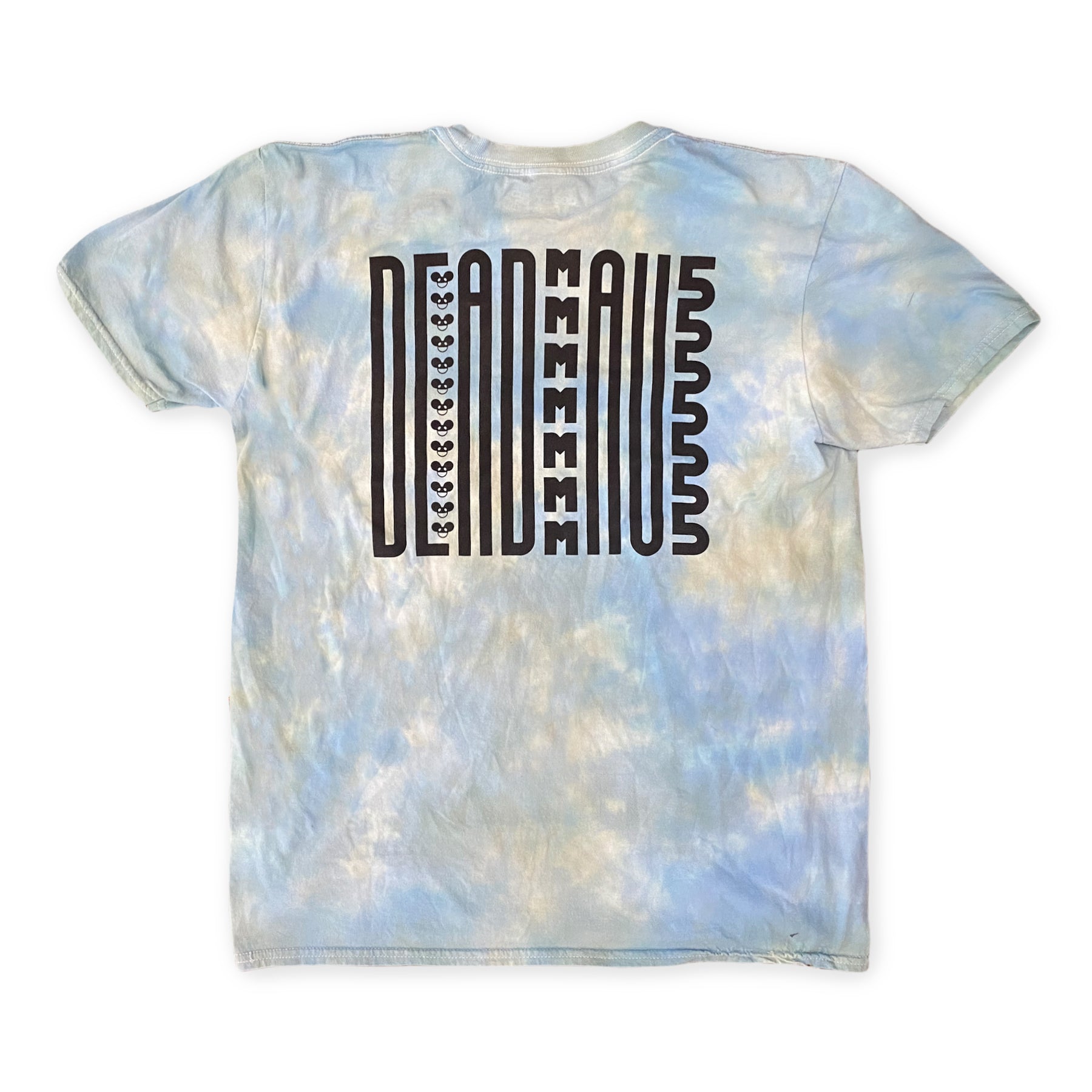 stacked tie dye tee