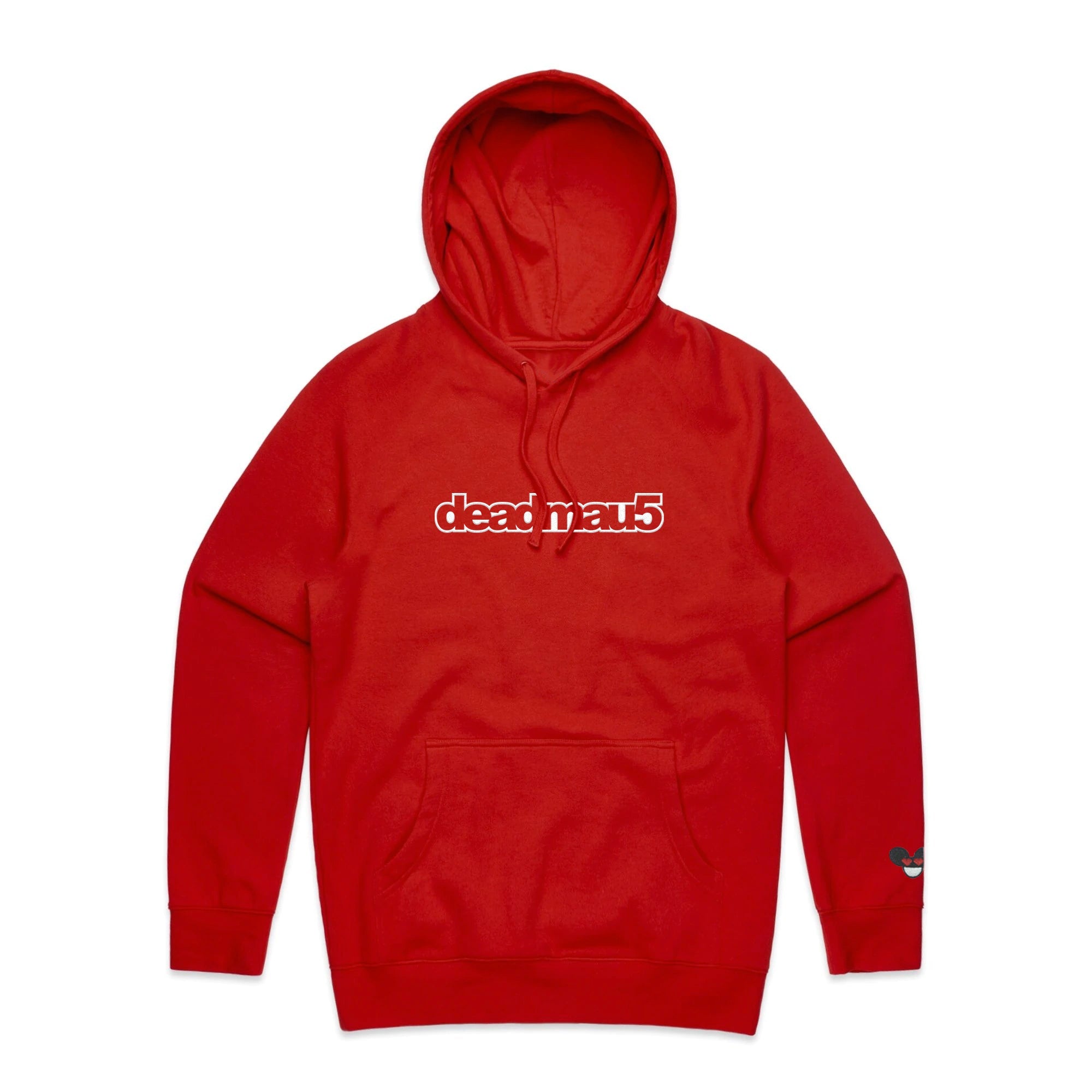 red classic hoodie